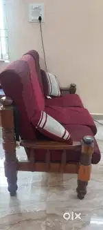 Wooden sofa set