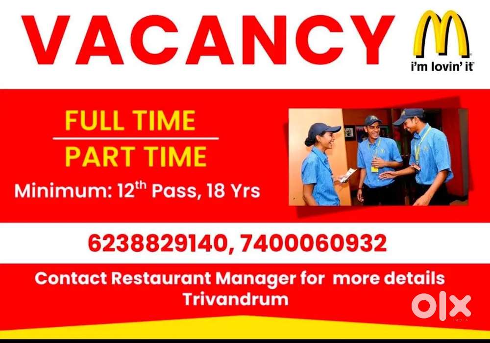 Crew Member Role at McDonald's