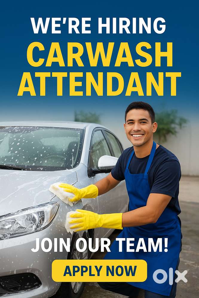Hiring Carwash Attendant