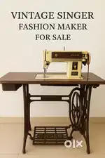 Vintage Singer Sewing Machine  Fashion Maker  Collector’s Piece