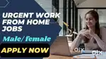 WORK FROM HOME-PART TIME JOBS-SIMPLE TYPING & EASY HAND-WRITING JOBS