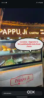 Two burner chaat counter (steel)