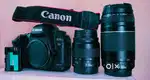 CANON EOS 5D MARK 2 DSLR + CANON 35-80mm + CANON 75-300mm TELE FX Lens