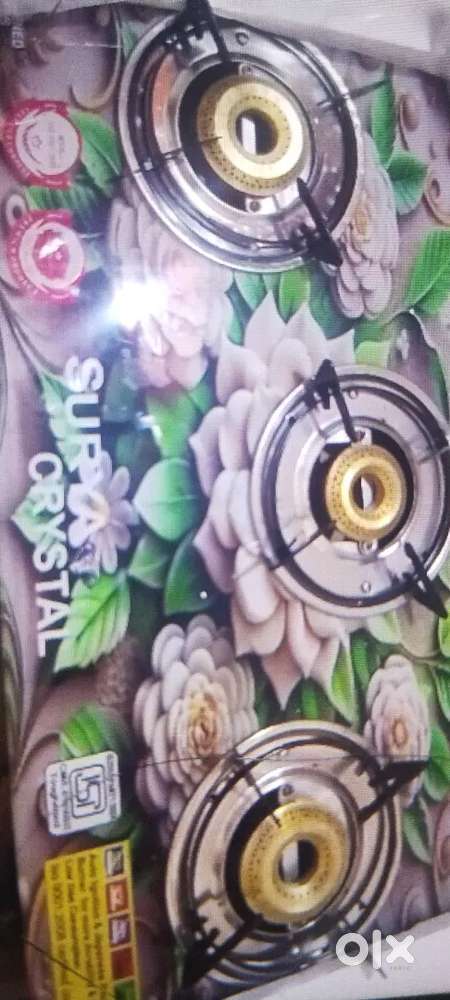 Brand new gas chulla with 3 gases surya crystal