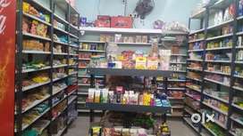 Rack , show case , table , window door