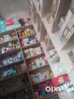 Medical store in work