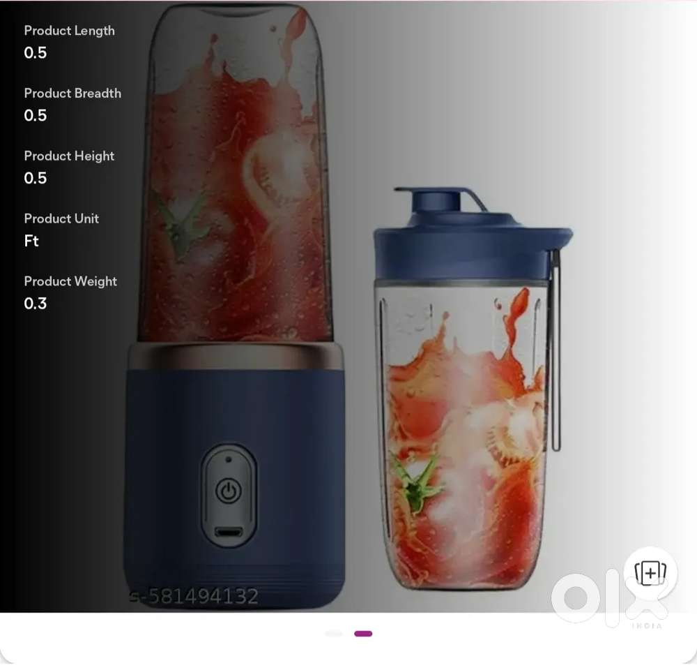Portable juicer