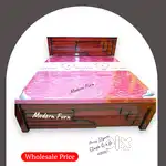Wooden Cot Bed Single Double Queen Size Wooden Kattil 5wr