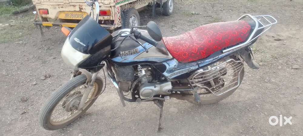 Hero' Honda passion plus Good condition new tire& battery wire new