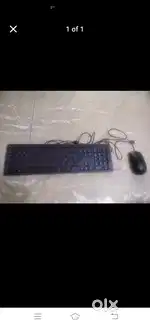 Dell keyboard with mouse available