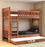 Wooden bunker Cot factory sales
