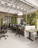 Sitting office for female