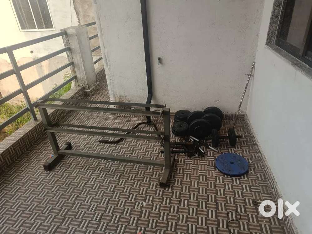 Gye item plats curlon rod bench and ither equpments