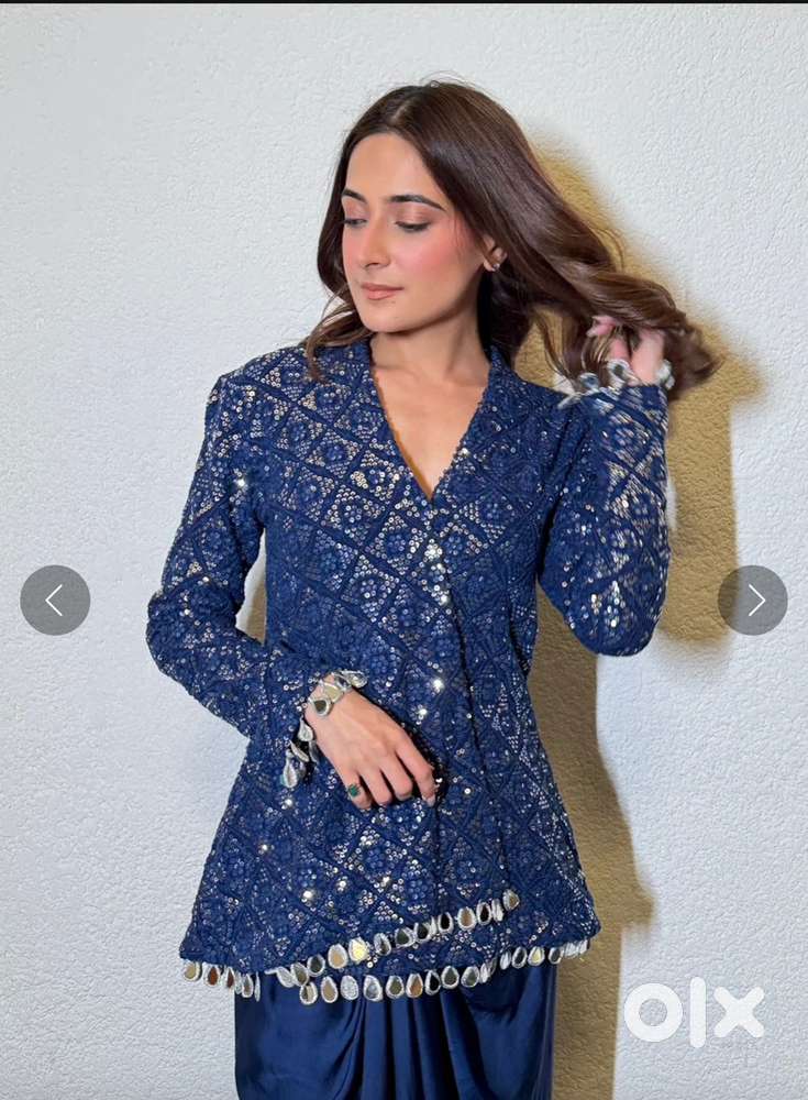 Energetic jacket dhoti set