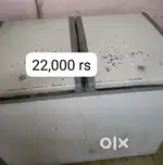 Double door freezer , single door freezer and SS juice stand