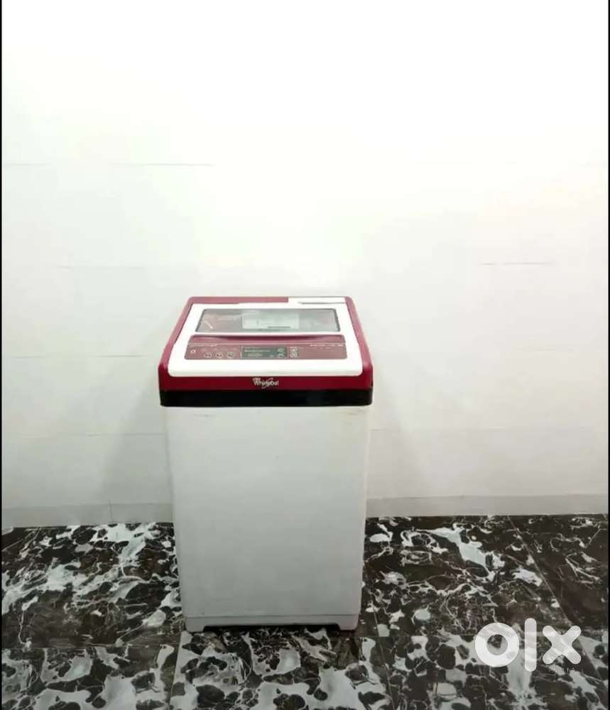 Whirlpool top load meroon colour washing machine