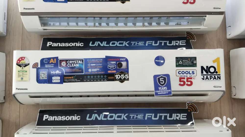 Panasonic 1.5 ton 3* hot and cold ac