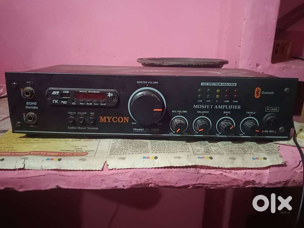 Music system amplifier