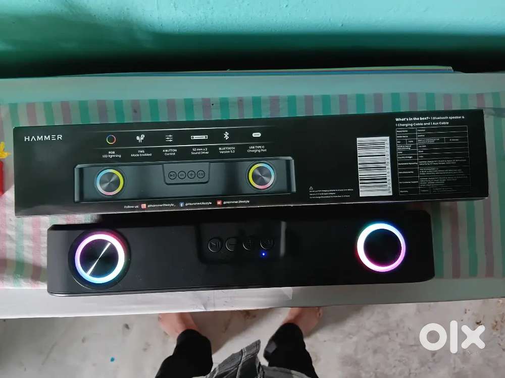 Hammer BeatBox, Bluetooth speaker.