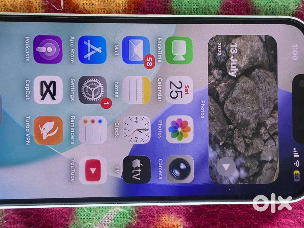 I phone 13 256 battery health 85