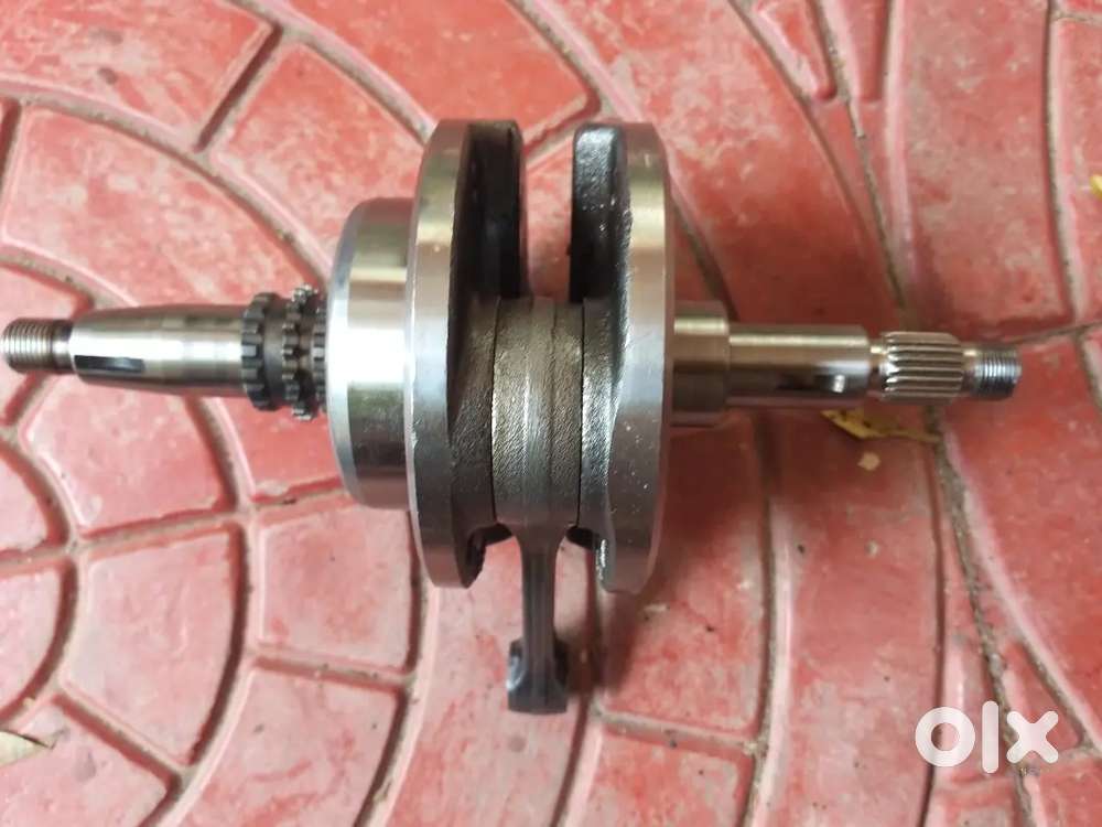 Crank shaft for unicorn bike
