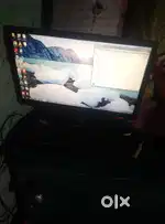 LG monitor and USP and keyboard and mouse and wire all available i