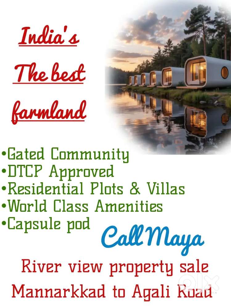 Best investment river view farm sale