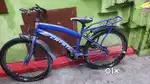 Bicycle  blue colour