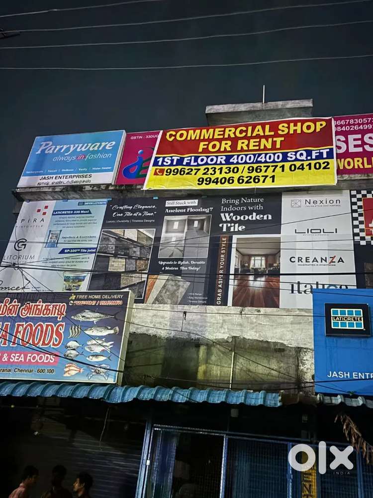 Shop for rent 1 st floor 800 sqft