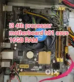i3 4th processor 16gb RAM Motherboard