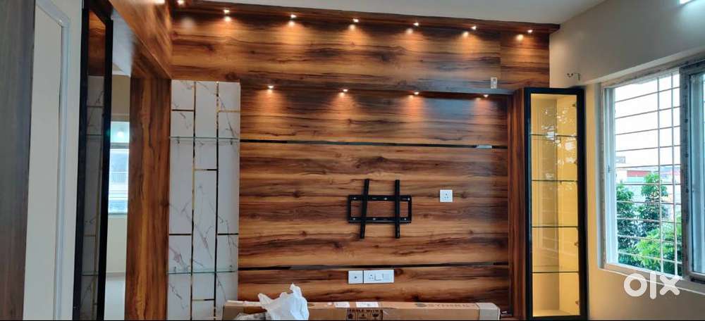 New, east-facing 2BHK semi-furnished flat4family gated