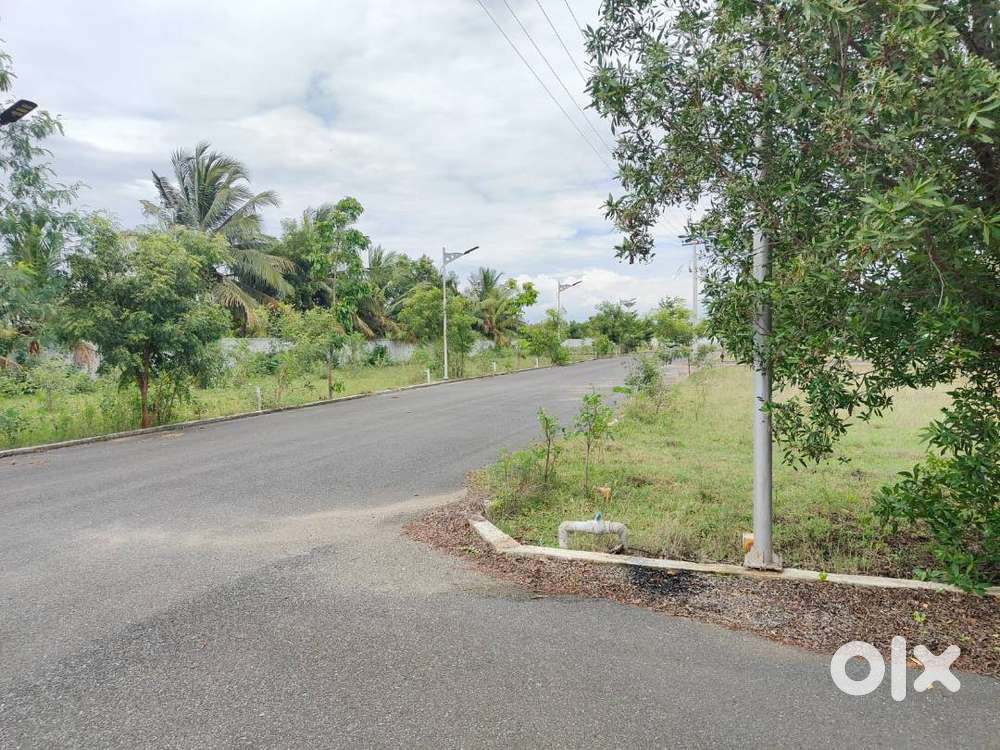 South West Corner plot for sale in Ponnaegoundenpudur
