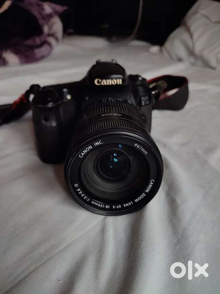 Canon 60D with 18-135 lens