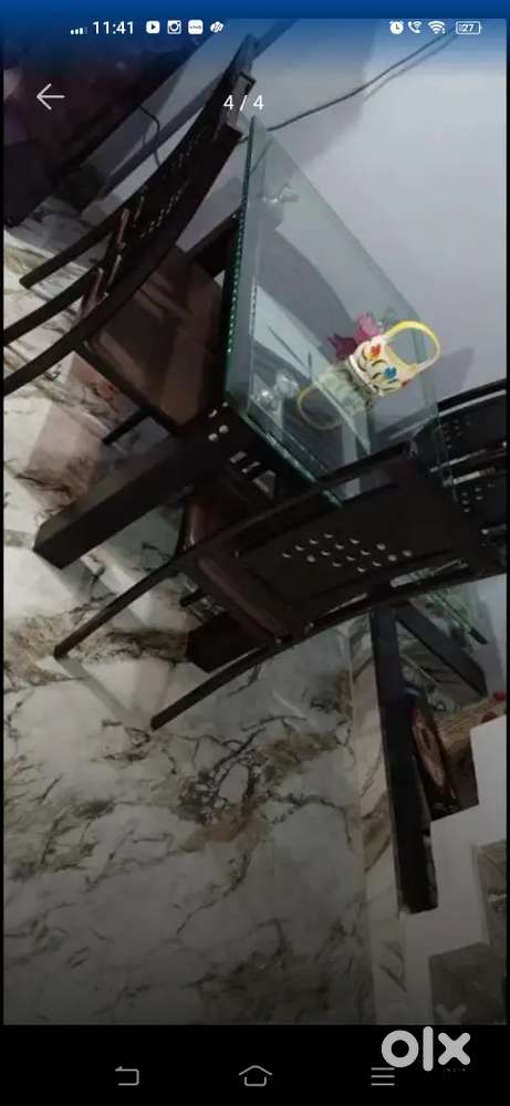 Dining table for sale . Vietnam make . Very good condition .