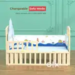 Wooden cot crib