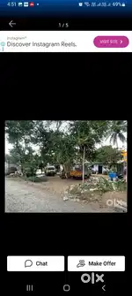 THANGAVELU NEAR SUGUNA PIP SCHOOL  CORNER SITE 11.0  CENT FOR SALE