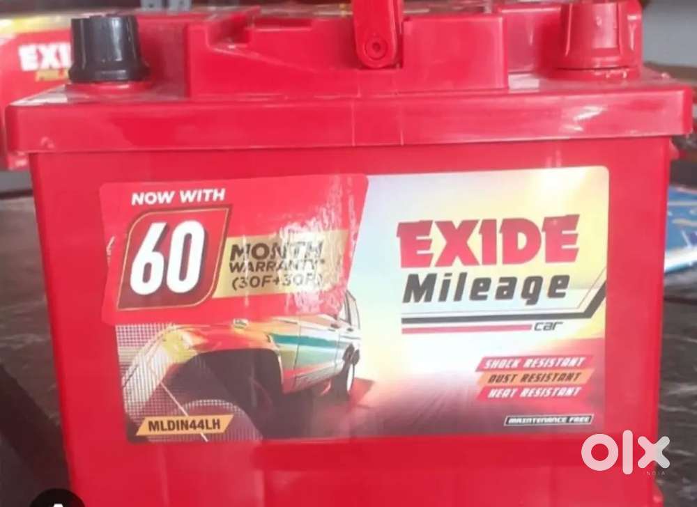 3 Days Old Exide Battery, 60 Months Warranty