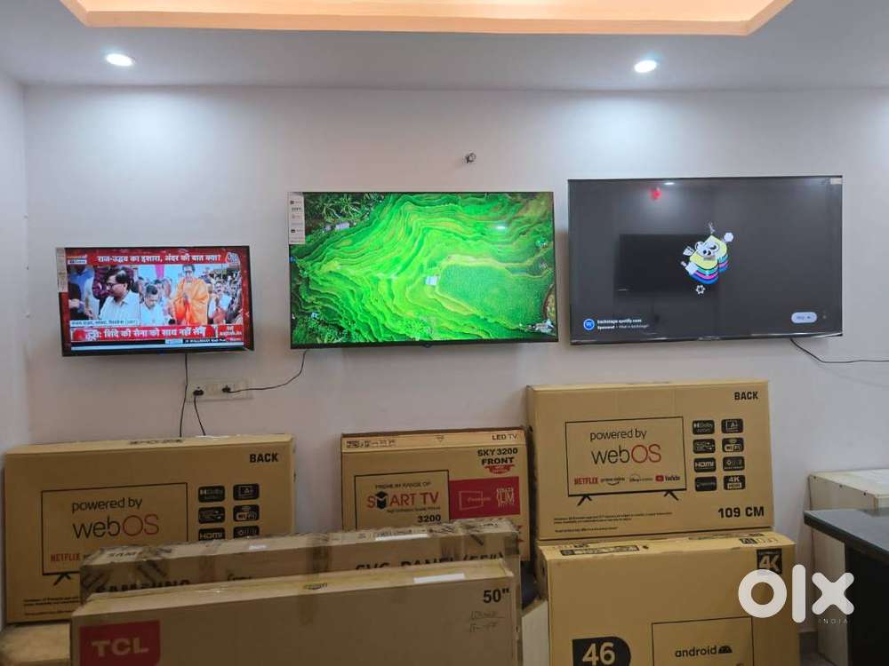 Brand New 4K LED Smart TVs  All Sizes  1 Year Warr