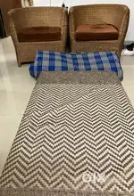 2 Sofa Chairs & 1 Single Bed