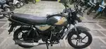 BAJAJ CT110 X; MODEL 2021; SELF STARTER ALLOY WHEEL; MILITARY GREEN  .