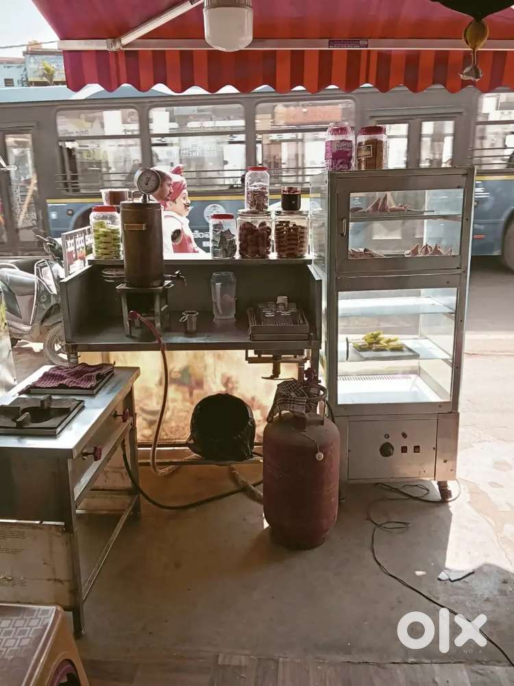 Tea stall for sell