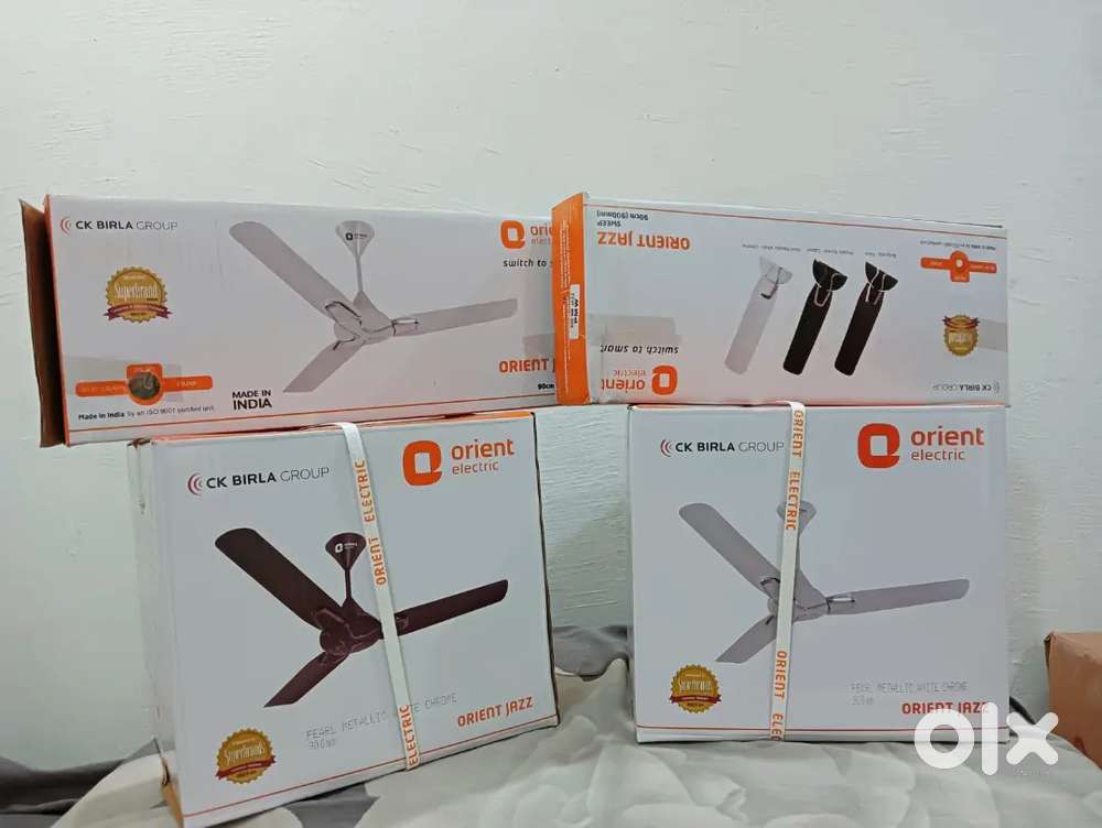 4 pc Orient 36 inch decorative celling fan seal packi