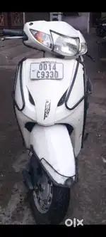 Honda Activa   white colour