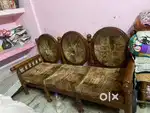 5 seater Sofa and dining table