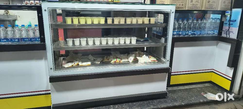 Display pastry cold counter