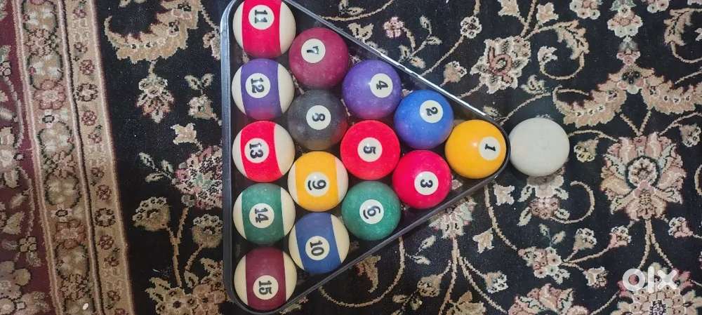 Snooker balls