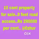 15 cent property for sale @ozhur