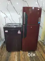 Lg double door refrigerator & godrej automatic washing machine*/*
