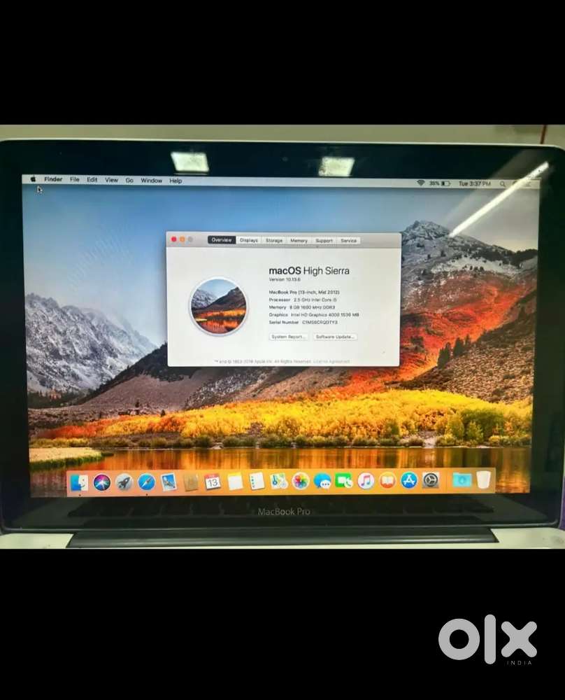 Apple MacBook Pro (Mid 2012) – Great Condition  8GB RAM  macOS