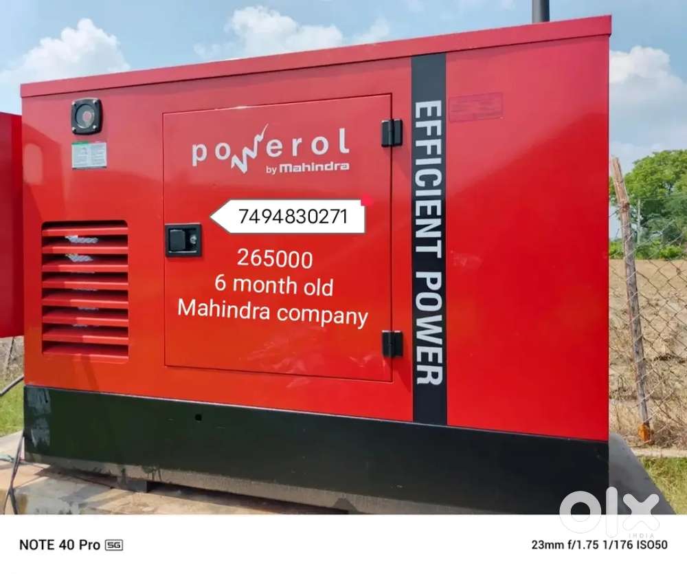 Generator Mahindra company